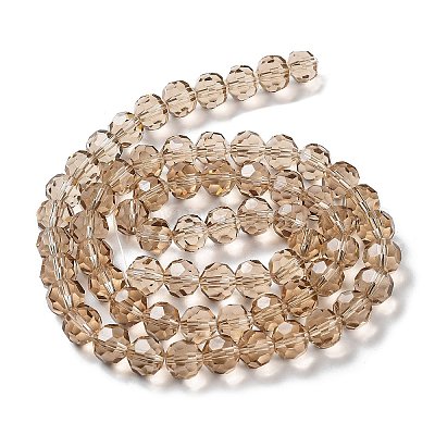 Прозрачные стеклянные бусины X-GLAA-G013-10mm-90-1