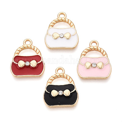 Подвески из эмали и сплава ENAM-N064-11KCG-1