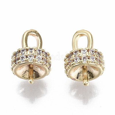 Латунный микро-паве кубический цирконий KK-N231-166-NF-1