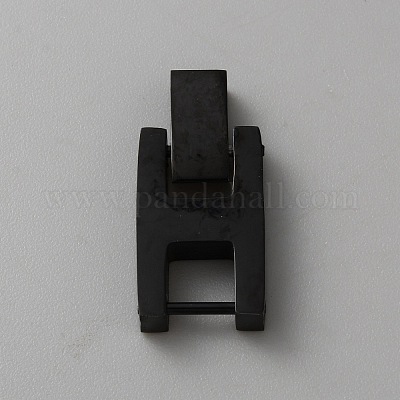 Прямоугольные застежки ремешка для часов из нержавеющей стали STAS-WH0048-08A-EB-1