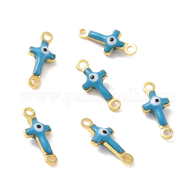 Подвески из латунной эмали KK-J302-08G-07-1