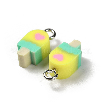 Подвески из полимерной глины ручной работы CLAY-H007-01C-1