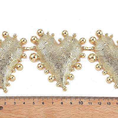 Большая цепочка в форме сердца на талию AJEW-A060-01G-1