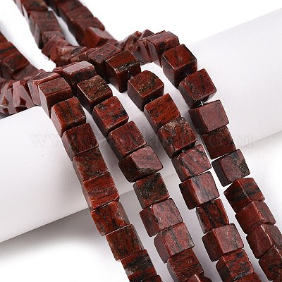 Натуральный кунжут яшма / киви нитки бусины яшмы G-T139-8x8-42A-1