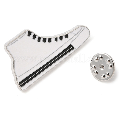 Броши из платинового сплава с эмалью JEWB-I035-02P-03-1