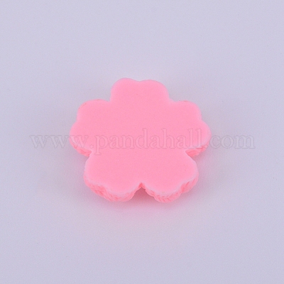 Кабошон из непрозрачной матовой смолы RESI-WH0009-30-1