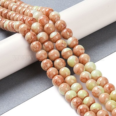 Краска для выпечки стеклянные бусины GLAA-H031-01B-02-1