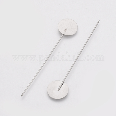 Фурнитура для броши из нержавеющей стали 304 STAS-S079-01-1