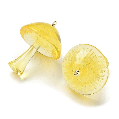 Светящиеся подвески-грибы из эпоксидной смолы RESI-C054-01A-1