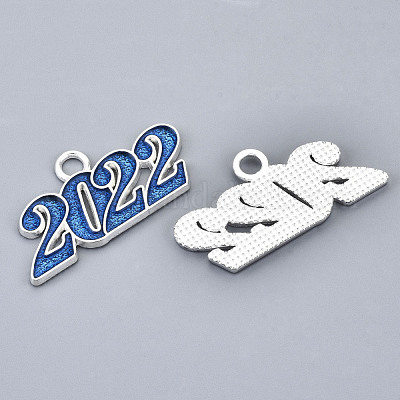 Подвески из эмали и сплава PALLOY-N160-001-02S-RS-1