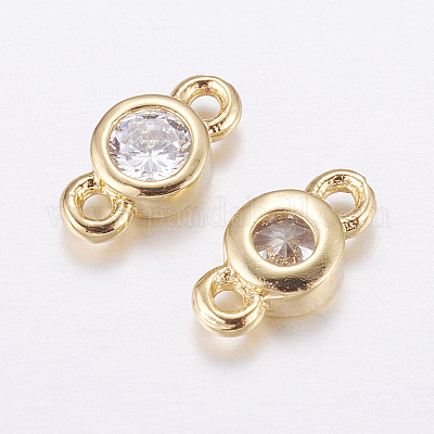 Латунные микро проложить кубических соединения циркония X-KK-F714-09G-1