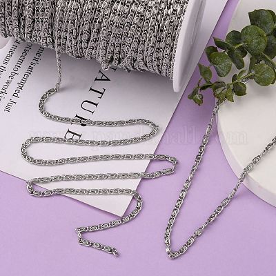 Устойчивые к потускнению цепи из нержавеющей стали 304 lumachina CHS-R009-14-1