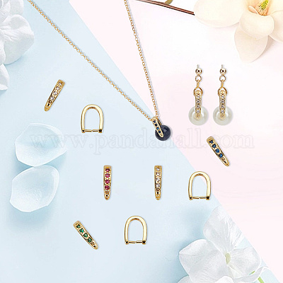 16 шт. 4 цвета KK-AR0003-55G-1