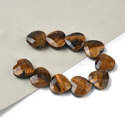 Природных тигровый глаз бисер нитей&nbsp;G-A309-A08-01-1