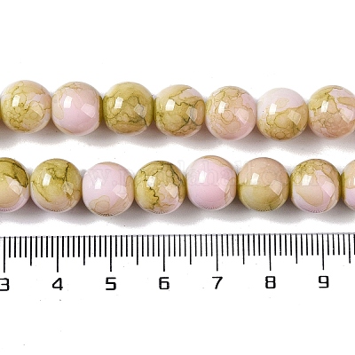 Краска для выпечки стеклянные бусины&nbsp;GLAA-H031-01C-06-1