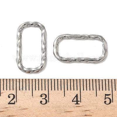 Витые соединительные кольца из нержавеющей стали 304 STAS-L300-006B-P-1