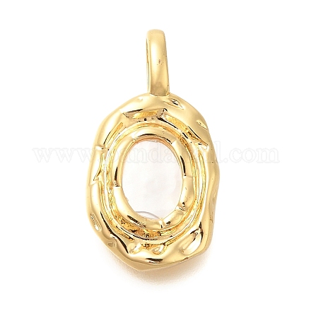 Подвески из натуральной пресноводной ракушки в латуни KK-U040-03G-1