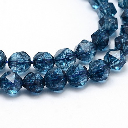Natural Quartz Crystal Beads Strands G-G029-12mm-9-1
