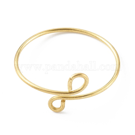 Adjustable Brass Cuff Rings RJEW-JR00342-1