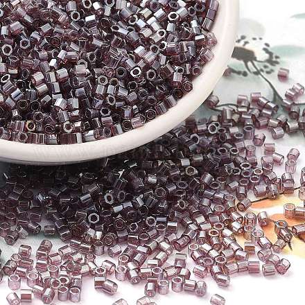 Transparent Colours Luster Glass Seed Beads SEED-S042-20B-03-1