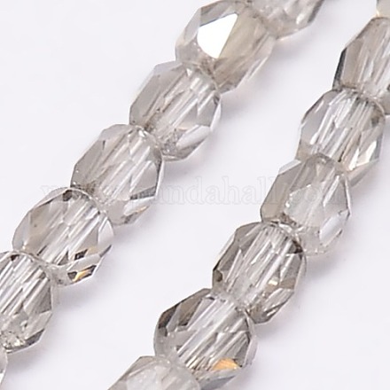Perles du baril de verre de cristal brins GLAA-F009-A04-1