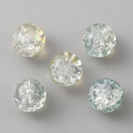 50шт хрустящие стеклянные бусины&nbsp;CCG-TAC0001-02I-1