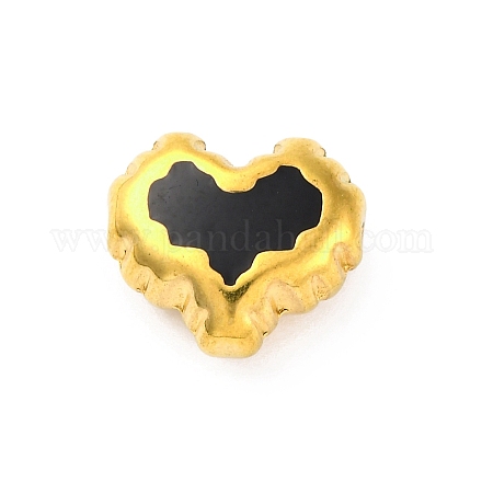 Эмалированные бусины из нержавеющей стали 304 STAS-B085-06G-05-1