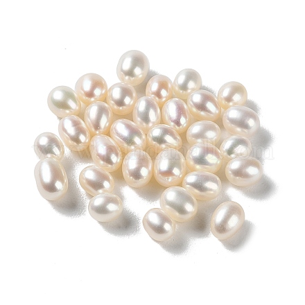 Perles de nacre naturelle PEAR-E020-35-1