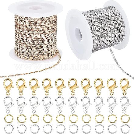 Наборы для самостоятельного изготовления цепочек для украшений DIY-FH0004-28-1