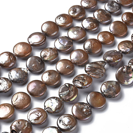 Natural Keshi Pearl Beads Strands PEAR-S021-132B-04-1