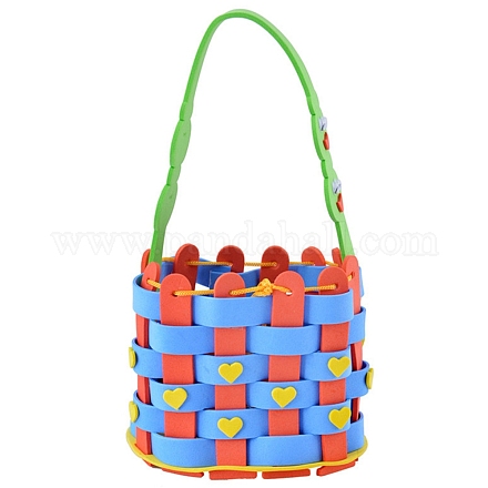 Kits para hacer cestas de tejer diy DIY-M044-01-1