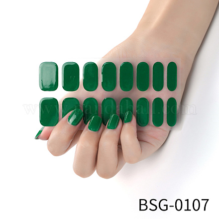 Наклейки для ногтей полное покрытие MRMJ-YWC0001-BSG-0107-1