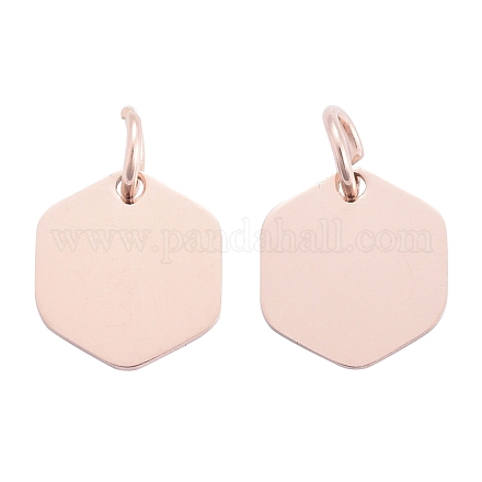 201 Stainless Steel Charms STAS-S105-T626-3-1