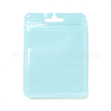 Прямоугольные пластиковые подарочные пакеты с замком-молнией OPP-B006-02B-05-1