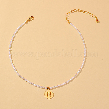 Круглые пластиковые бусины из жемчуга FS-WG7BB5B-14-1