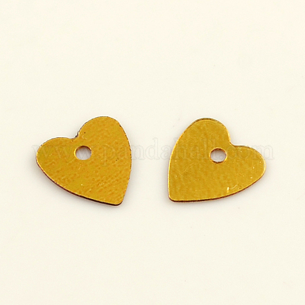Perline plastico a cuore accessori dell'ornamento X-PVC-Q032-7mm-A1-1
