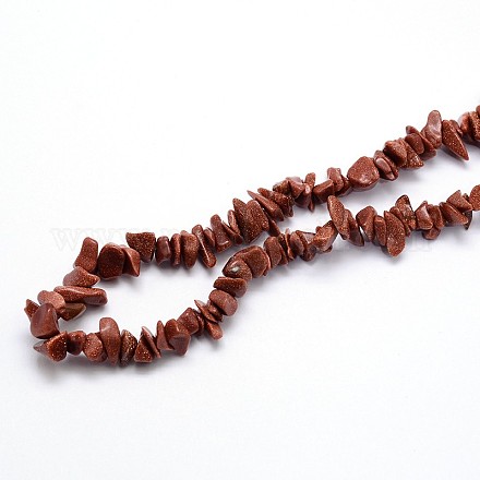Synthetic Goldstone Beads Strands G-O049-C-03-1