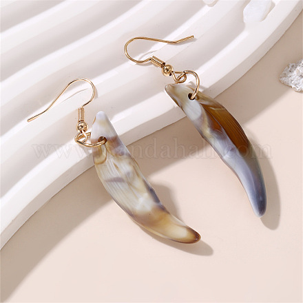 Boucles d'oreilles en coquille naturelle&nbsp;FS-WG91FAC-01-1