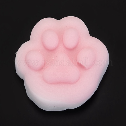 Кошка отпечатки лап форма мягкая игрушка стресс AJEW-H125-23-1