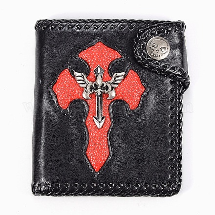 PU Leather Wallets AJEW-H015-01-1
