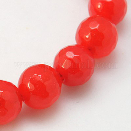 Natur gefärbt Jade Perlen Stränge X-G-E111-12mm-1-1