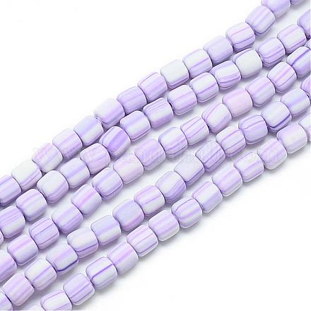 Chapelets de perle en pâte polymère manuel CLAY-T001-B08-1
