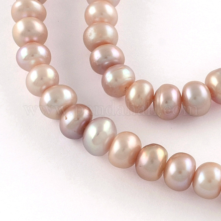 Natural Cultured Freshwater Pearl Beads Strands PEAR-R013-03-1