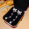 Imitation Pearl Tassel Dangle Earrings, Mixed Shape
