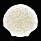 Frosted Baking Painted Glass Beads, with Golden Glitter Powder, Round, Beige, 8~8.5mm, Hole: 1.4~1.6mm
