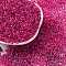 Glass Cylinder Beads, Seed Beads, Inside Colours, Round Hole, Deep Pink, 2.4~2.7x1.5~1.8mm, Hole: 1.2mm, about 20000pcs/pound