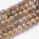 Chapelets de perles en labradorite naturelle  G-J376-49-4mm-1