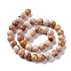 Chapelets de perles d'agate naturelle G-C238-03C-3