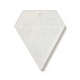 印刷された不透明なアクリルパーツ  ダイヤモンド模様  34x28.5x2mm  穴：1.4mm SACR-G031-02D-2