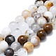Blanc naturel opale africain perles brins G-K245-A18-05-1